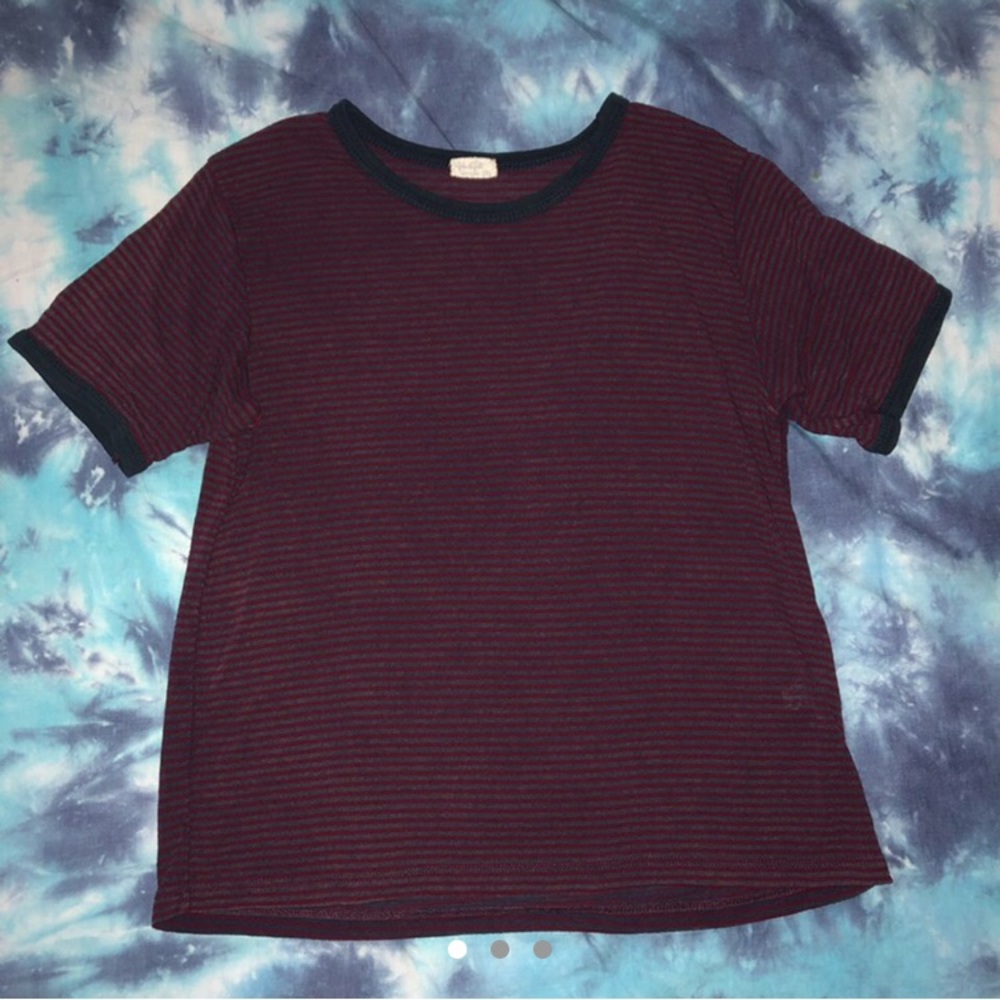 Striped Brandy Melville John Galt USA t shirt